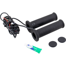 Load image into Gallery viewer, KOSO NORTH AMERICA ARTEMIS HEATED GRIPS 1'' + 1 1/8'' 130mm BLACK AX174010