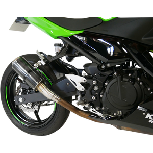 HOT BODIES SLIP-ON CARBON/SS MGP KAW NINJA 400 18' 51801-2404