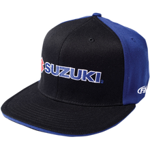 Load image into Gallery viewer, FACTORY EFFEX-APPAREL HAT SUZUKI BLK/BLUM L/XL 15-88452