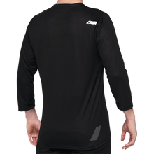 Load image into Gallery viewer, 100% AIRMATIC 3/4 SLEEVE JERSEY BLACK - XL 40018-00003