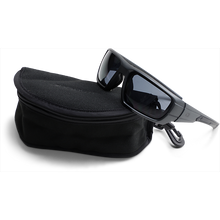 Load image into Gallery viewer, BOBSTER MISSION BALLISTIC SUNGLASS MATTE GRAY SMOKED LENS BMIS001