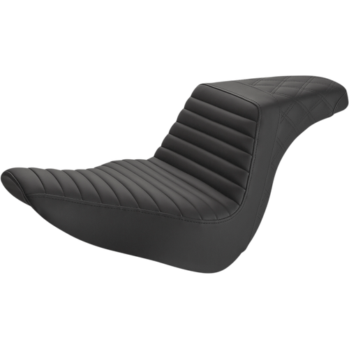 SADDLEMEN SEAT STEPUP TR & LS BLCK 818-29-176