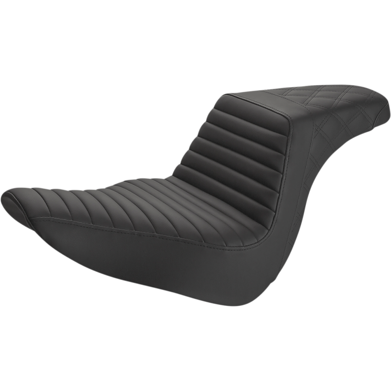 SADDLEMEN SEAT STEPUP TR & LS BLCK 818-29-176