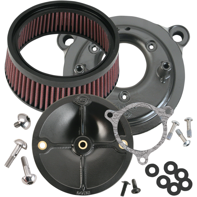 S&S CYCLE 08-16 FLHT STEALTH A/CLEANER KIT 170-0061