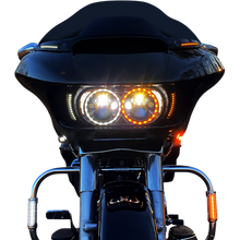 Load image into Gallery viewer, CUSTOM DYNAMICS SIGNAL FLTR GLOSS BLK PB-RG-TS-15-B