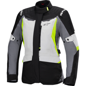 ALPINESTARS (ROAD) JACKET STELLA ST-1 WP GRY/BLK/YW L 3210325-9145-L