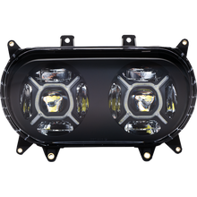 Load image into Gallery viewer, CUSTOM DYNAMICS HEADLIGHTS PGDBLX LED BLK PG-RG-B