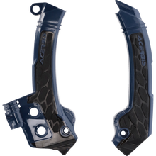 Load image into Gallery viewer, ACERBIS Frame Guards-blue/black- X-GRIP FC250-450:23,FX350/450:23 2979601034