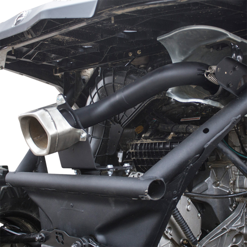 HMF ENGINEERING SLIP ON - MUFFLER DELETE CAN AM MAVERICK X3 BLACK CERAKOTE 16603638790