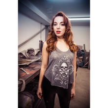 Load image into Gallery viewer, LETHAL THREAT TANK WM SKULLXBON GY XL LA20466XL