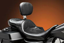 Load image into Gallery viewer, LE PERA 08-19 FLHT MAVERICK SEAT LONG STCH BK/R LK-957DLBR