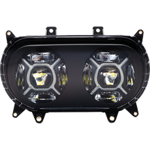 Load image into Gallery viewer, CUSTOM DYNAMICS HEADLIGHTS DBLX LED BLK CD-RG-H-B