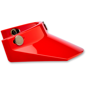 BILTWELL VISOR MOTO 3 SNAP RED 2002-563