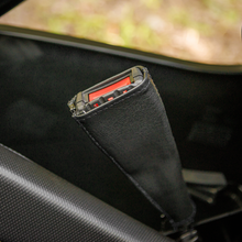Load image into Gallery viewer, Show Chrome H44-5BK Kaliber Seat Belt Covers - Black