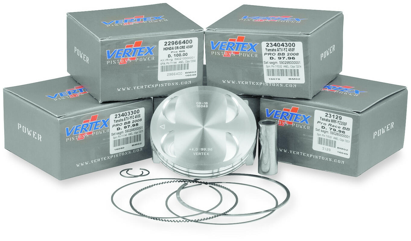 VERTEX FORGED REPLICA PISTON KIT 23003B