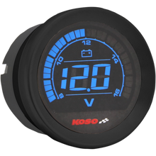 Load image into Gallery viewer, KOSO NORTH AMERICA VOLT METER HD 2" BLK BA050310