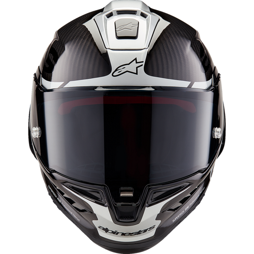 ALPINESTARS (ROAD) S-R10 ELEMENT HELMET CARB/SIL/BK XL 8200324-1368-XL
