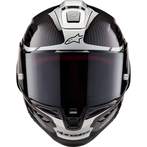 ALPINESTARS (ROAD) S-R10 ELEMENT HELMET CARB/SIL/BK XL 8200324-1368-XL