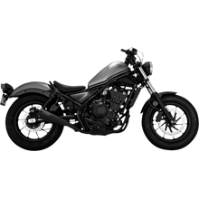 Load image into Gallery viewer, VANCE &amp; HINES 17-23 REBEL UPSWEEP SLIP-ON BLACK 48421