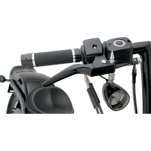 Load image into Gallery viewer, DRAG SPECIALTIES 96-17 B/T BLK CUSTOM LEVER SET 0610-0211