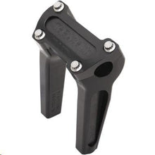Load image into Gallery viewer, Thrashin Anodized Black 6 in. Straight Risers w/o Gauge Cutout