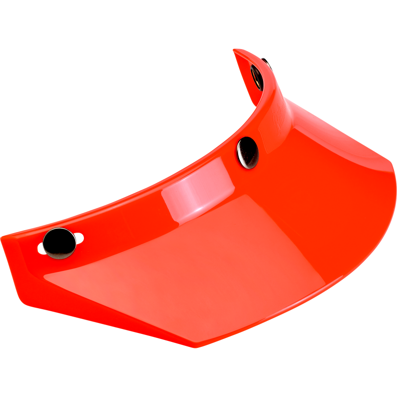 BILTWELL VISOR MOTO 3 SNAP ORANGE 2002-565