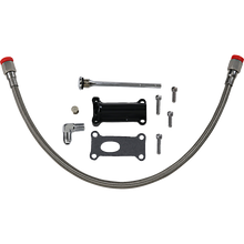Load image into Gallery viewer, DRAG SPECIALTIES SPOUT ENG OIL 02-06 FL BK 323057B