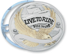 Load image into Gallery viewer, DRAG SPECIALTIES 70-99 BT/04-19 XL GOLD EAGLE POINTS COVER (EA) 0940-0840