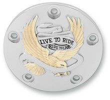 Load image into Gallery viewer, DRAG SPECIALTIES 99-17 T/CAM GOLD EAGLE POINTS COVER (EA) 0940-0842