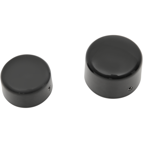 DRAG SPECIALTIES COVER AXLE F08-17 S/TAIL G BLK W16-0332GB