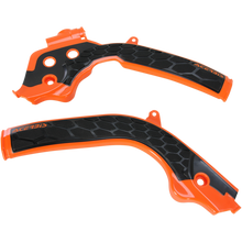 Load image into Gallery viewer, Acerbis - 16-19 KTM 125-450 SX/SX-F/XC-F/XC/XC-W/EXC-F/ 17-19 Husq Frame Guard X Grip - Orange/Blk (2449535225)