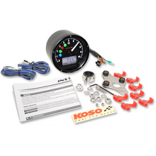 Load image into Gallery viewer, KOSO NORTH AMERICA TNT-1 MULTIFUNCTION METERE BLACK W/BLACK FACE BA035K00