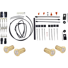 Load image into Gallery viewer, PAUL YAFFE BAGGER NATION Lightning Bolts Kit - Run/Brake/Turn - Brass PYO:BB-LB-BR