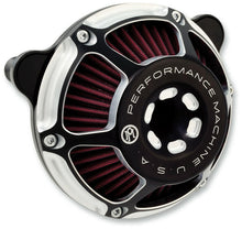 Load image into Gallery viewer, PERFORMANCE MACHINE AIRCLEANER MAXHP 14+IN CC 0206-2124-BM