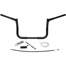 Load image into Gallery viewer, FAT BAGGERS INC HANDLEBAR 10" BL PT FLH 909110-B