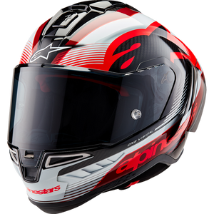 ALPINESTARS (ROAD) S-R10 TEAM HELMET CRB/R/W XL 8200224-1352-XL