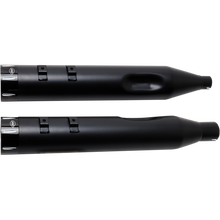 Load image into Gallery viewer, S&amp;S CYCLE 17-19 4.5&quot; MK45 FLHT BLK/BLK MUFF W/ TRACER E CAP 550-0670