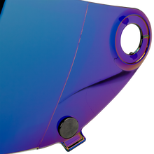 Load image into Gallery viewer, VERSAINSECT go S Gen2 Flat Shield | Rainbow Mirror | Anti-Fog | Scratch Resistant | UV/A UV/B Resistant | Motorcycle Helmet Accessory