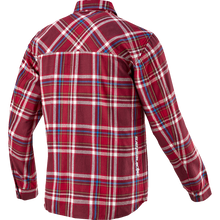 Load image into Gallery viewer, ALPINESTARS WHISTLER WIND BLOCK PLAID SHIRT - L - MAROON 1401023-379-L