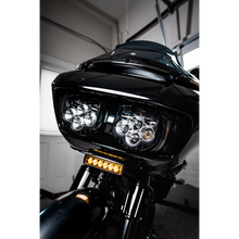 Load image into Gallery viewer, CUSTOM DYNAMICS Shark Demon™ 2 Performance Headlight Kit for Road Glide SD2-RG-WW