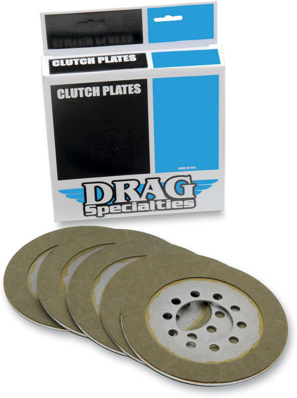 DRAG SPECIALTIES 68-E84 KEVLAR CLUTCH PLATE KIT 1131-0422