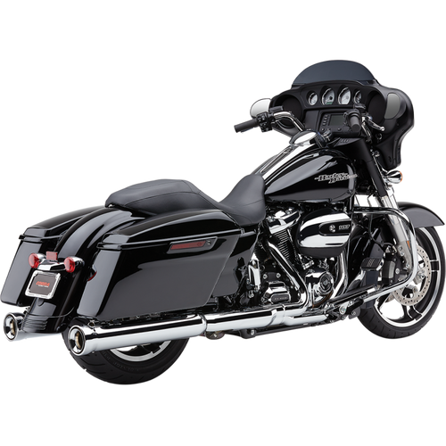 COBRA 17-18 FLH MUFFLERS NH CHROME 6109