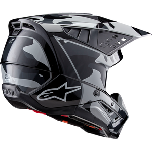 ALPINESTARS HELMET SM5 ROV2 BK/SIL M 8303823-1997-M