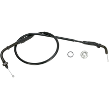 Load image into Gallery viewer, MOTION PRO THROTTLE CABLE BLACK VINYL 02-0439