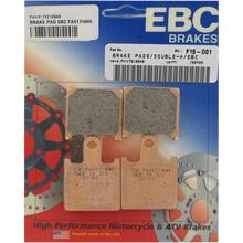 Load image into Gallery viewer, EBC FA417/4HH DOUBLE H SERIES BRAKE PAD SET FA417/4HH