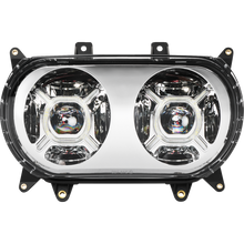 Load image into Gallery viewer, CUSTOM DYNAMICS HEADLIGHTS PGDBLX LED CHR PG-RG-C