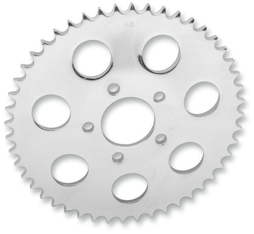 DRAG SPECIALTIES 00-19 48T CHR REAR SPROCKET (DISHED) 1210-0367