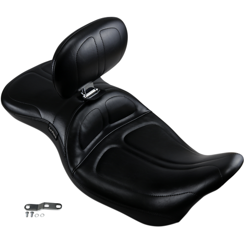 LE PERA SEAT MAVERICK W/ BACKREST STITCHED 08+ FLH LK-957BR