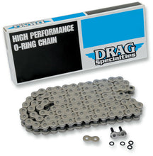 Load image into Gallery viewer, DRAG SPECIALTIES DRAG 530 O RING RIVET LINK CHROME DSRL530-OC