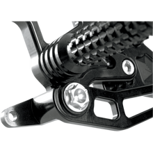 Load image into Gallery viewer, VORTEX 09-16 GSXR1000 REARSETS BLK V2 RS572K